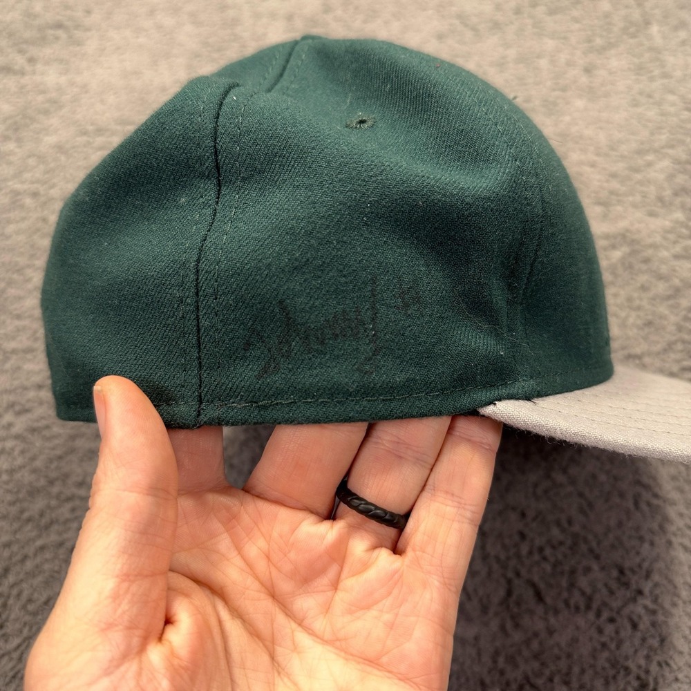 Fort Wayne TinCaps Hat Cap Fitted Mens 7 1/2 Green MILB Baseball 59FIFTY New Era - Picture 8 of 13